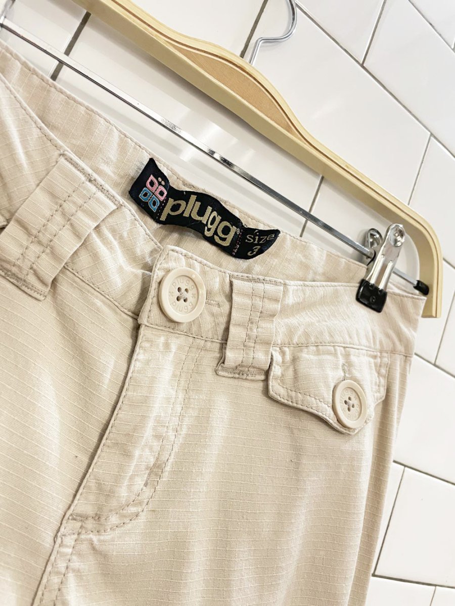 y2k plugg flare slit leg pant - good market thrift store