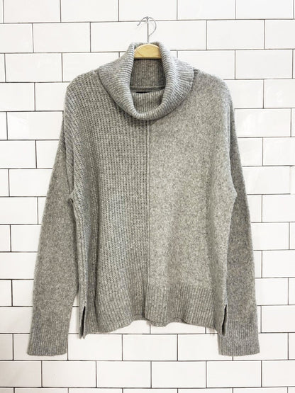 rachel zoe wool - blend oversized cowl neck sweater - good market thrift store