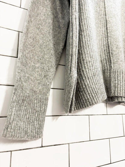 rachel zoe wool - blend oversized cowl neck sweater - good market thrift store