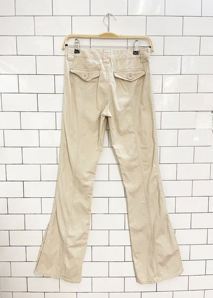 y2k plugg flare slit leg pant - good market thrift store