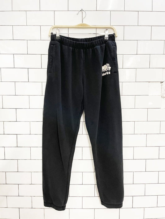 roots cooper classic gender free sweatpants - good market thrift store