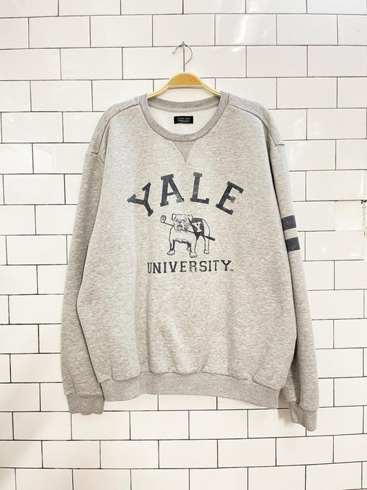 zara yale bulldogs varsity sweatshirt - good market thrift store