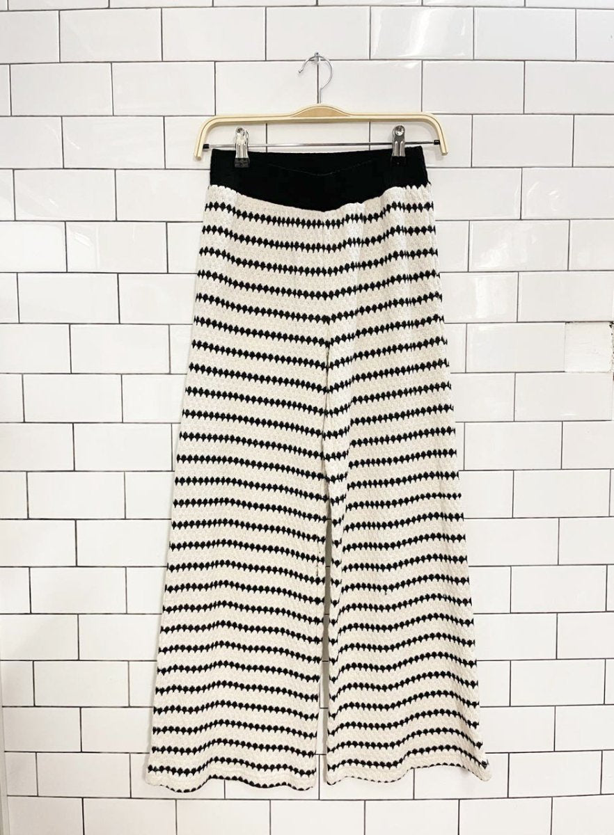 gemma + jane knit wide leg pants - good market thrift store