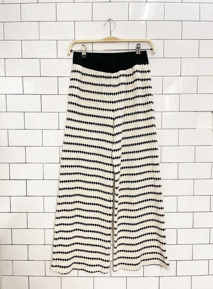 gemma + jane knit wide leg pants - good market thrift store