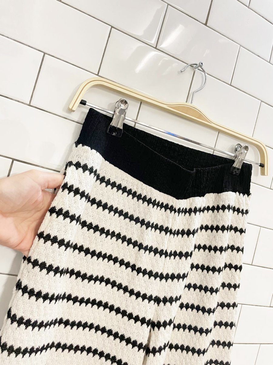gemma + jane knit wide leg pants - good market thrift store
