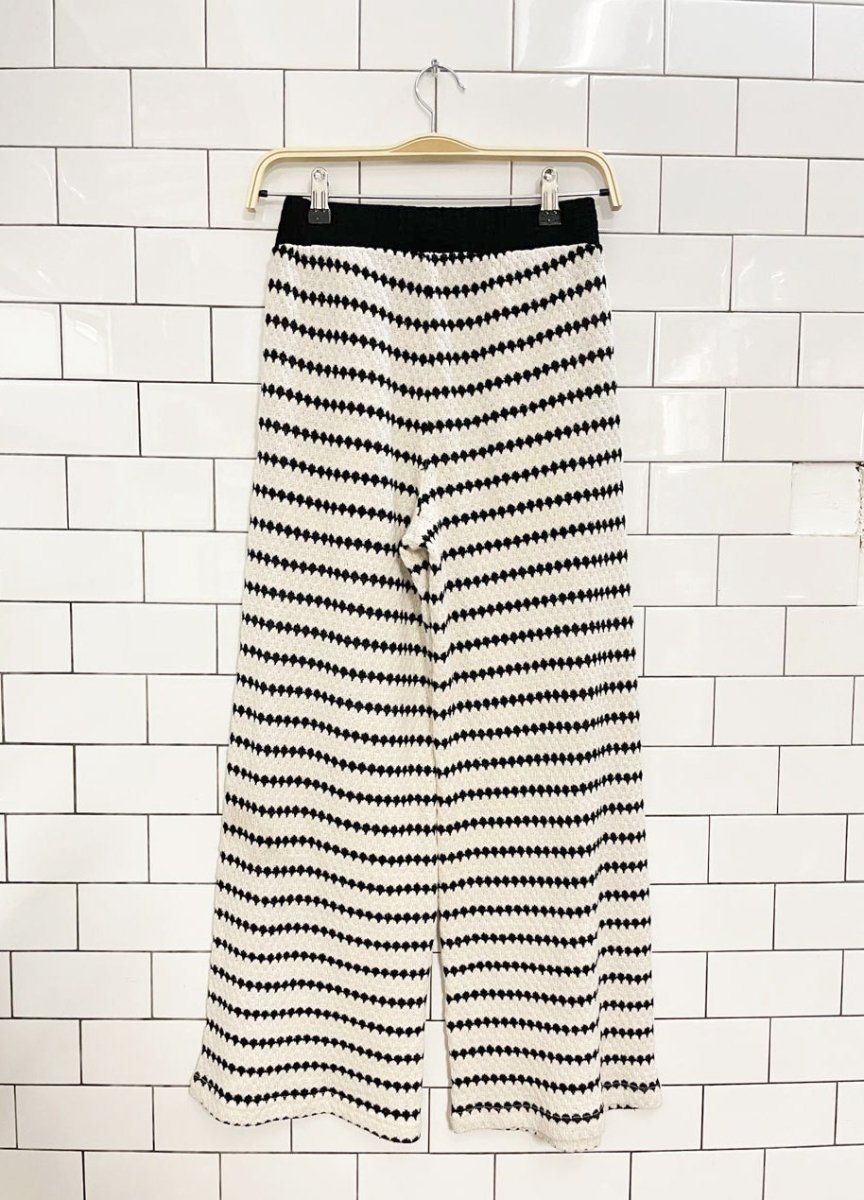 gemma + jane knit wide leg pants - good market thrift store