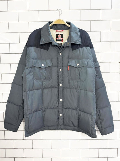 vintage 00s burton down quilted snowboard jacket - good market thrift store