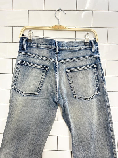 h&m faded wash straight jeans - good market thrift store
