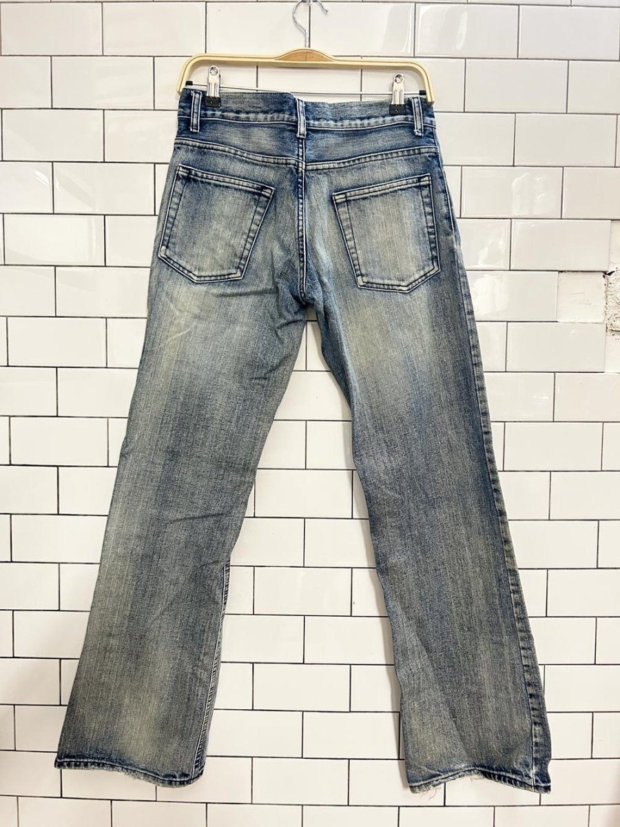 h&m faded wash straight jeans - good market thrift store