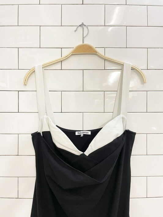 reformation 2024 nelle jersey knit midi dress - good market thrift store