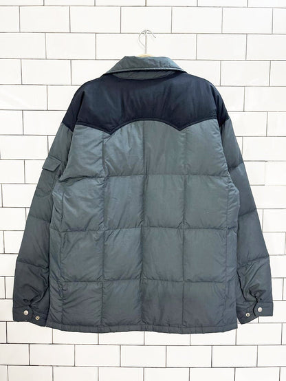 vintage 00s burton down quilted snowboard jacket - good market thrift store