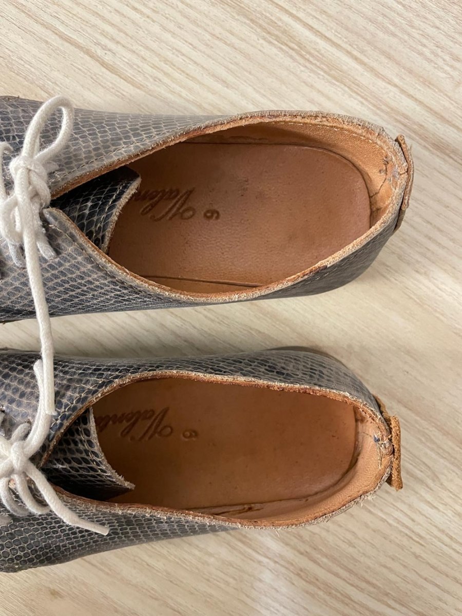 valentim leather derby shoe - good market thrift store