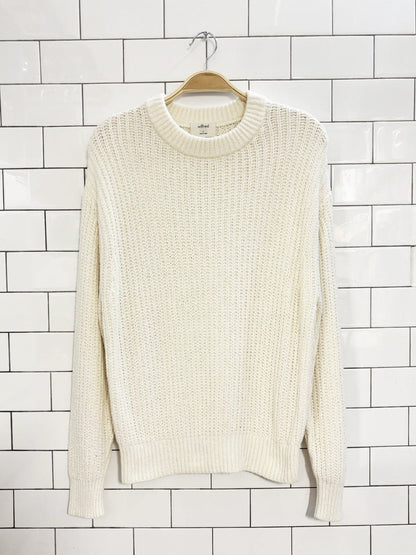 wilfred essential chenille knit sweater | aritizia - good market thrift store