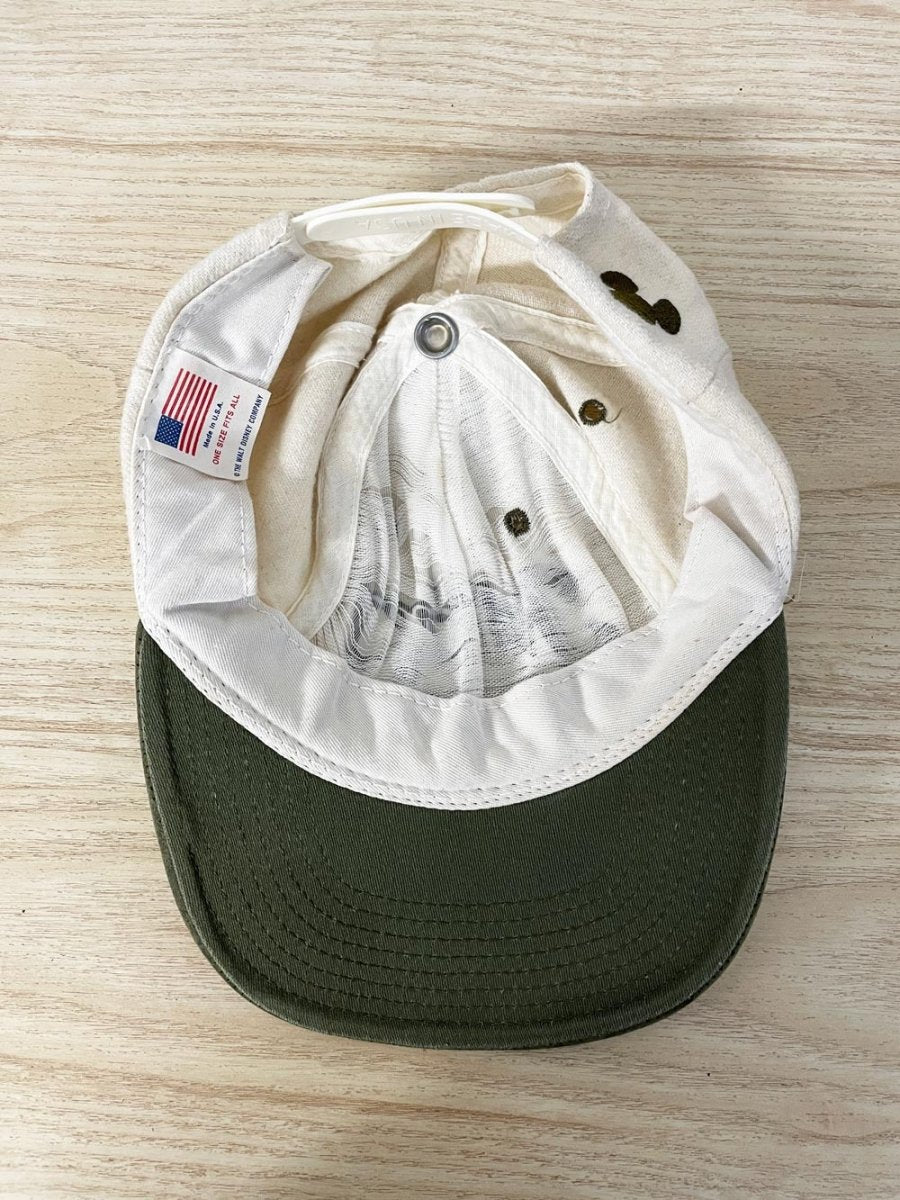 vintage 90s mickey suede brim hat | disney | made in USA - good market thrift store