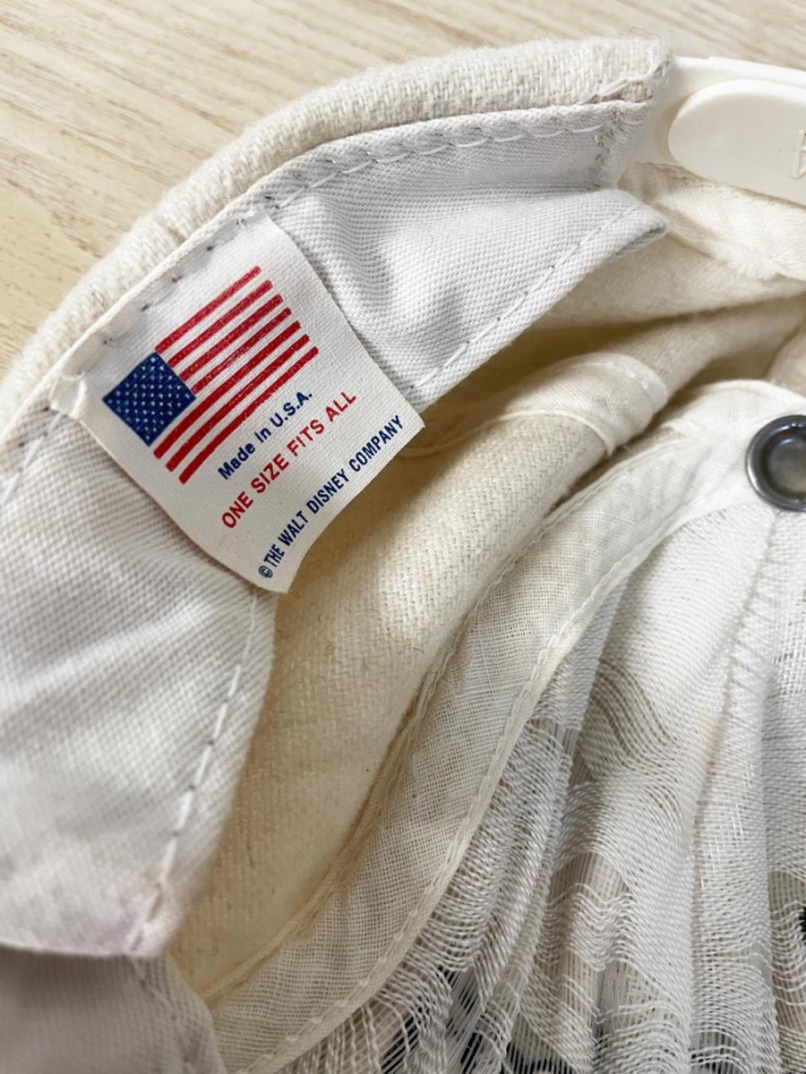 vintage 90s mickey suede brim hat | disney | made in USA - good market thrift store