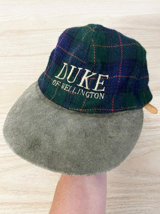 vintage duke of wellington wool - blend suede brim hat | KP caps - good market thrift store