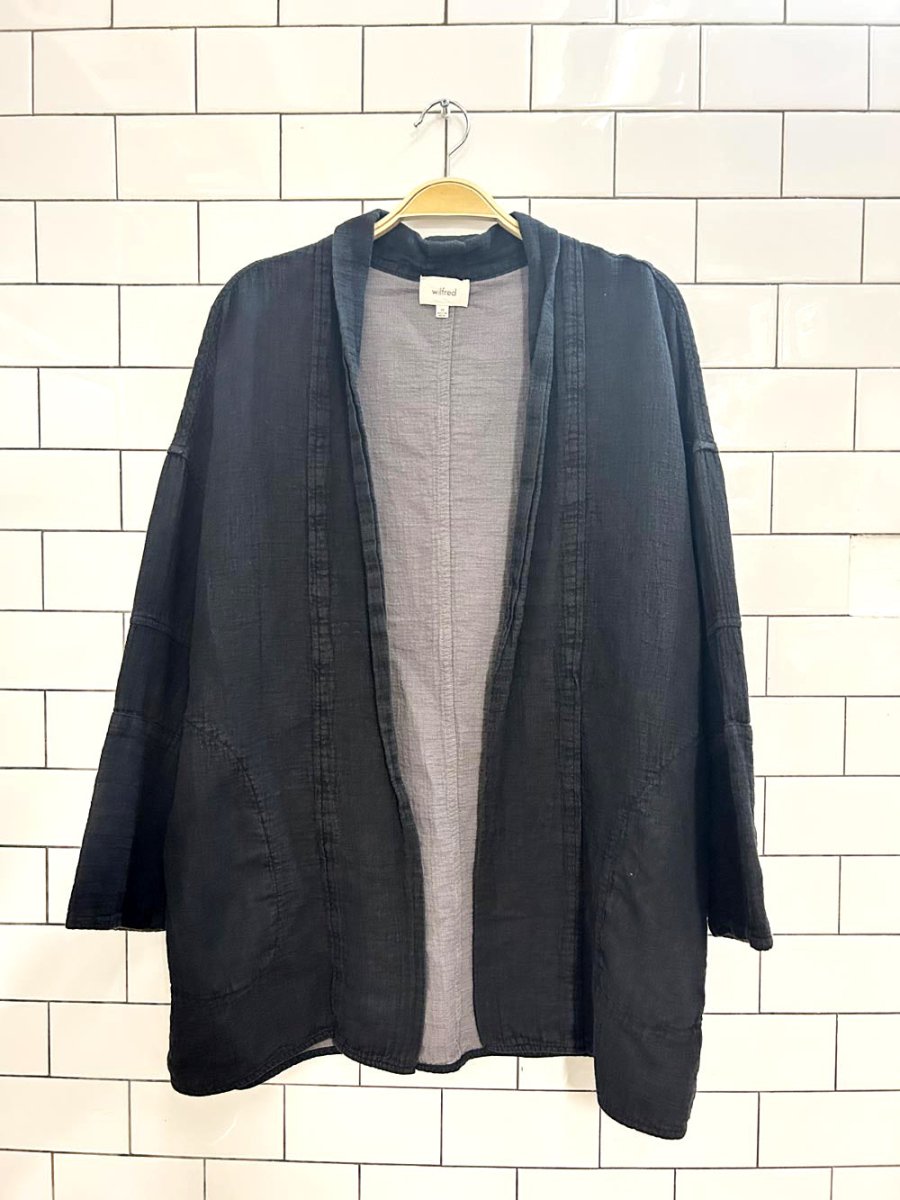 wilfred lenglen oversized kimono jacket - good market thrift store