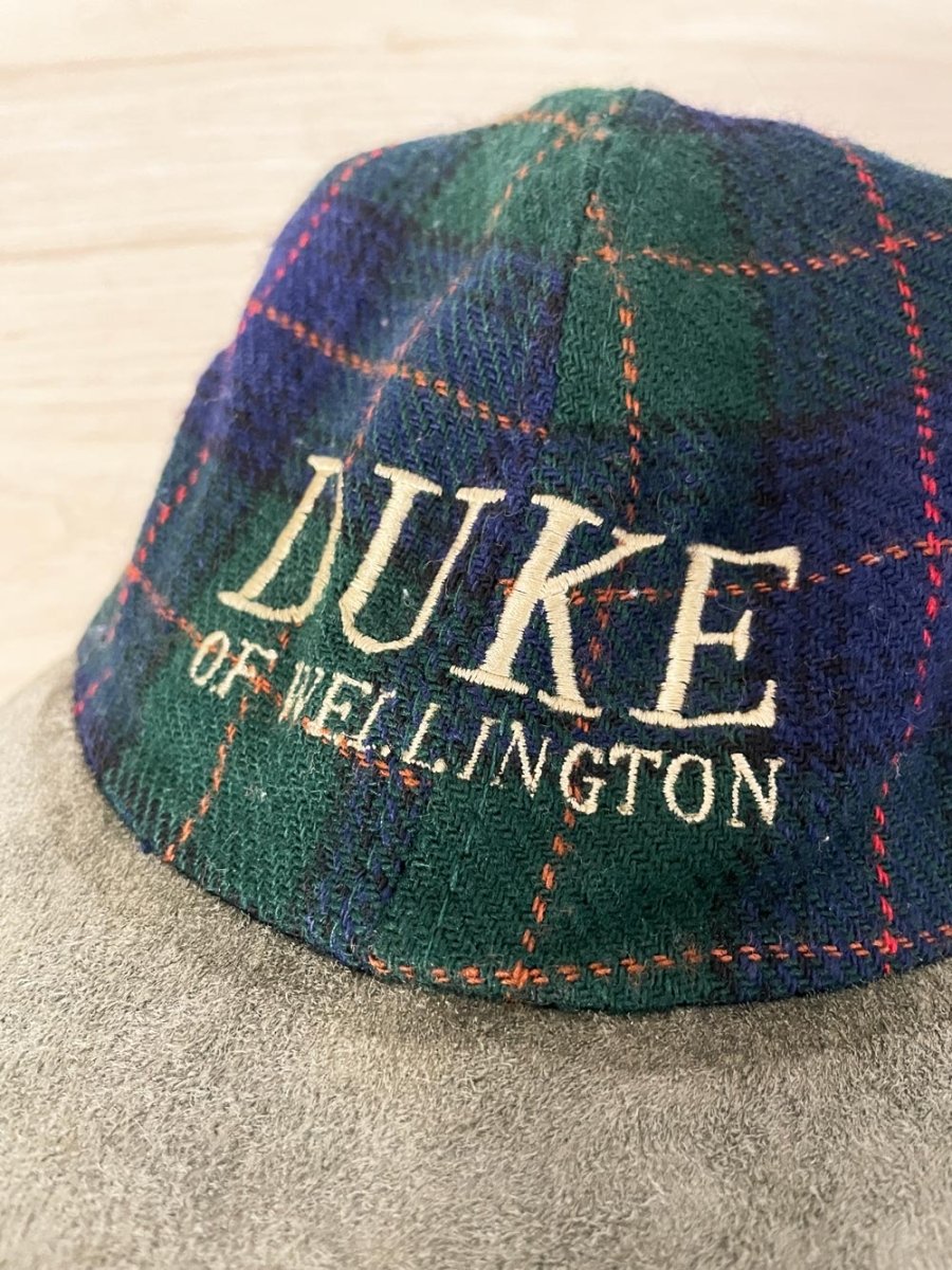 vintage duke of wellington wool - blend suede brim hat | KP caps - good market thrift store