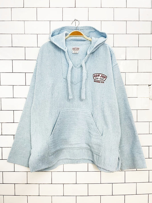 ron jon surf shop florida woven baja beach hoodie drug rug