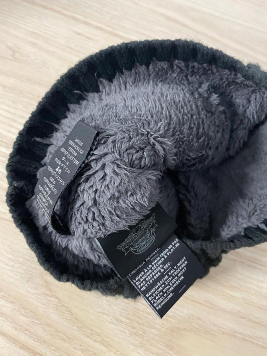 harley davidson sherpa lined toque - good market thrift store