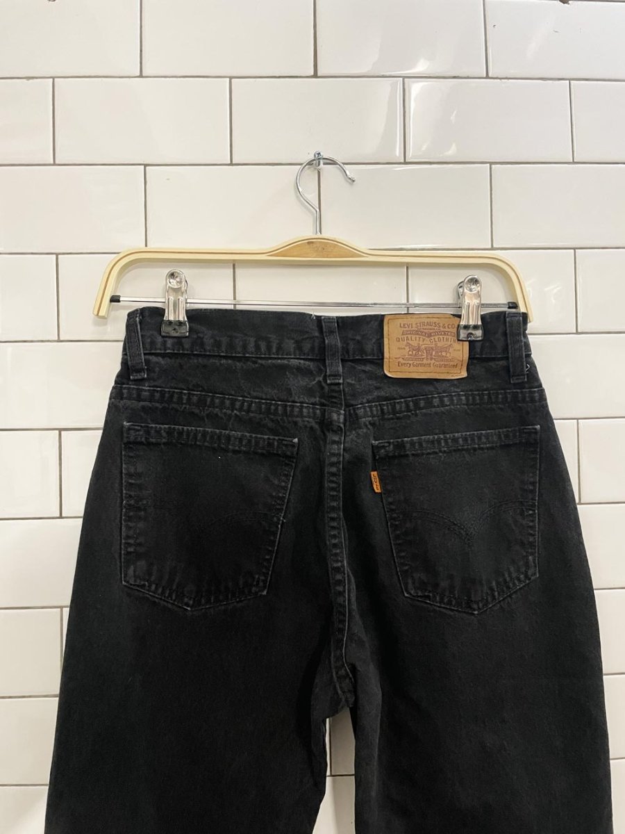 vintage 70s levi's 637 orange tab jeans - good market thrift store