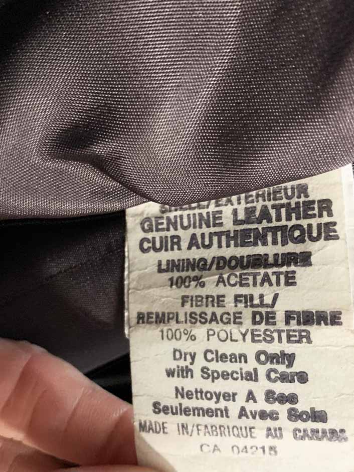 vintage north country leather bomber jacket | eaton