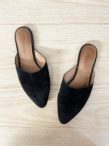 madewell remi suede mules - good market thrift store
