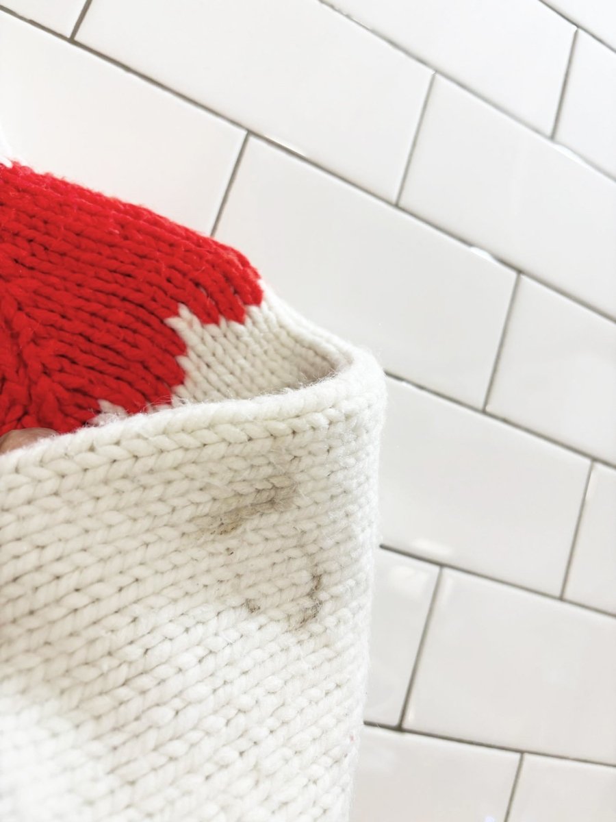 vintage 70s 100% wool carnival knit cowichan sweater - good market thrift store