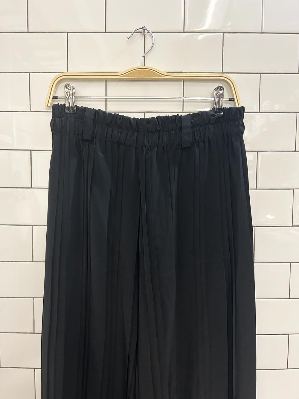 vintage pleated wide leg pants - good market thrift store