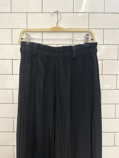 vintage pleated wide leg pants - good market thrift store