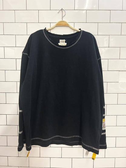 vintage 90s diesel oversized grunge sweatshirt - good market thrift store