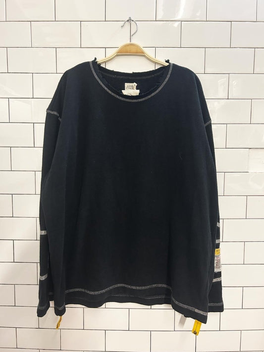 vintage 90s diesel oversized grunge sweatshirt - good market thrift store