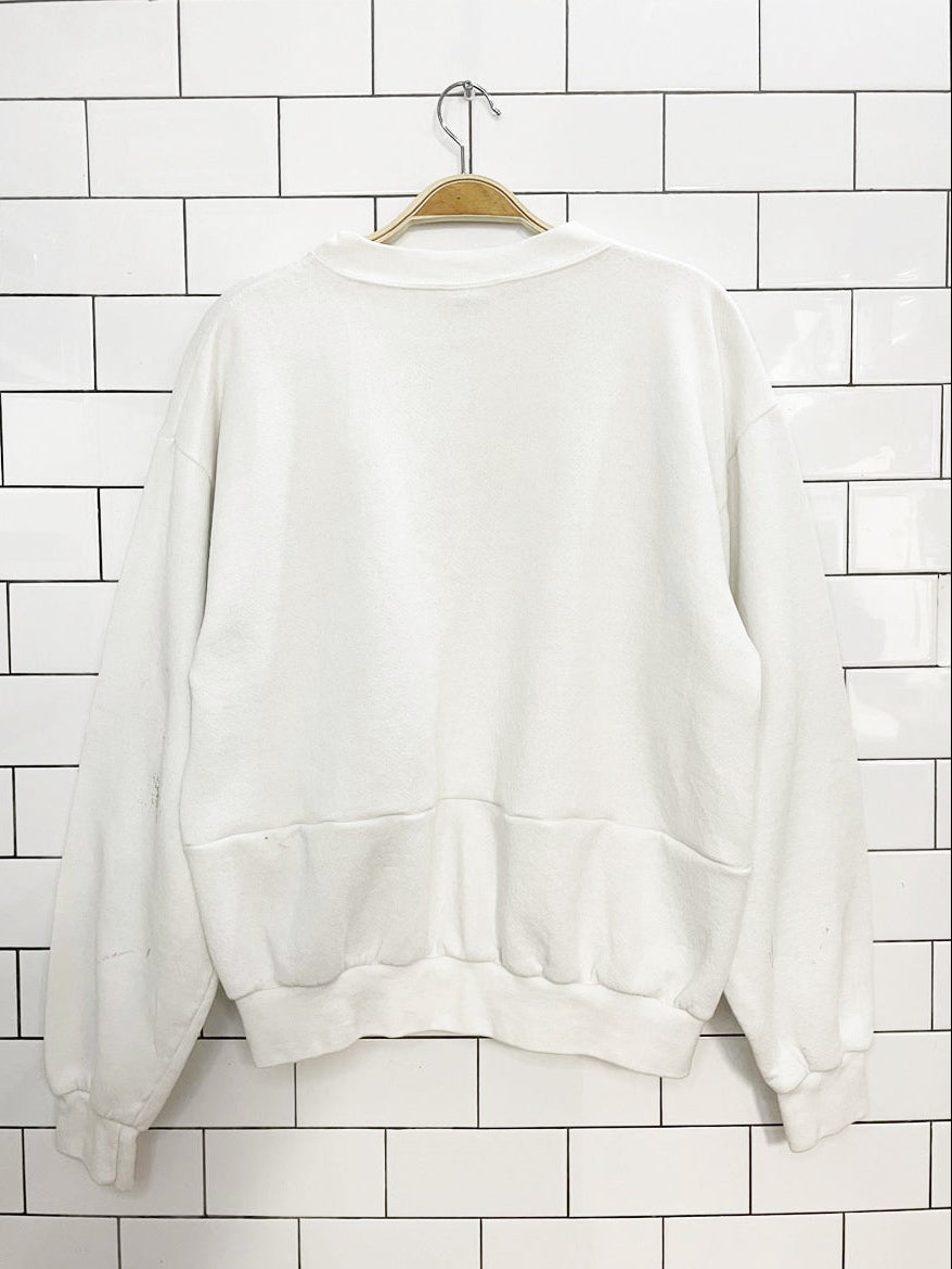 vintage 90s hard rock cafe chicago cropped sweatshirt | rework