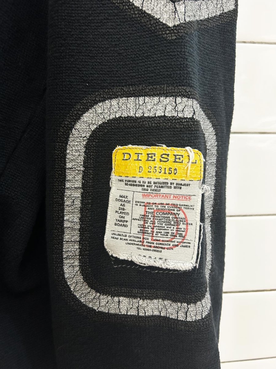 vintage 90s diesel oversized grunge sweatshirt - good market thrift store