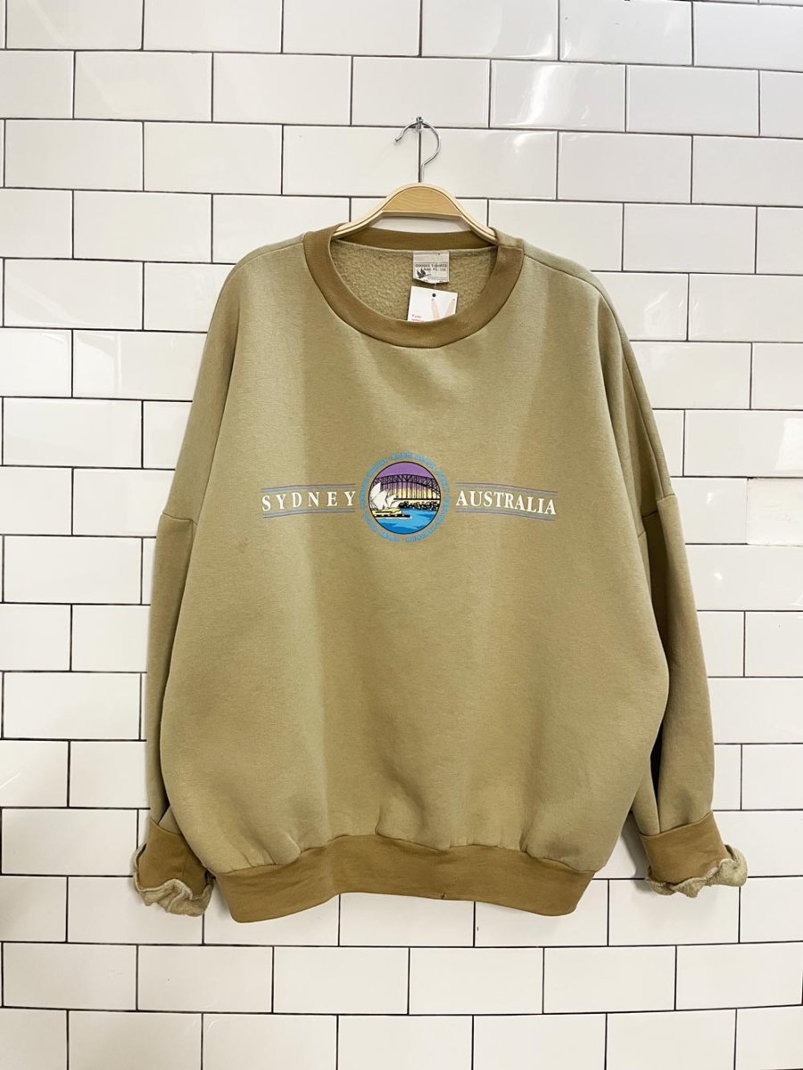 vintage gooses sydney aus graphic crew - good market thrift store