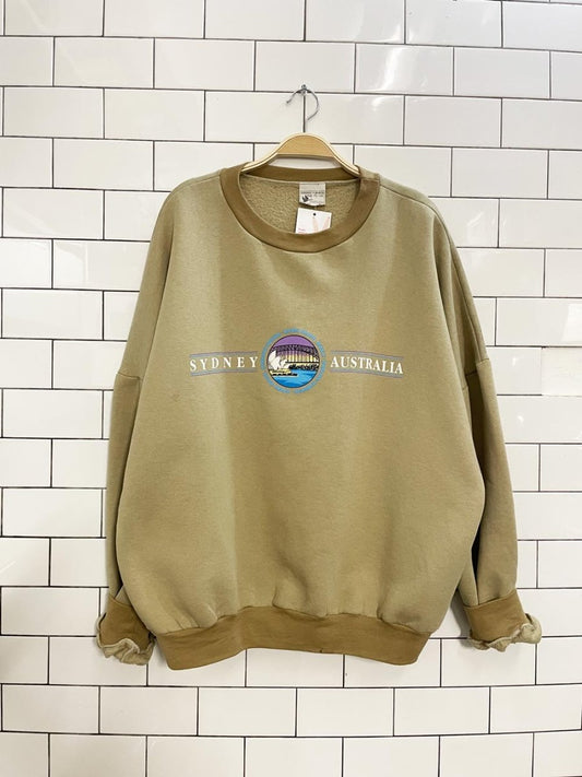 vintage gooses sydney aus graphic crew - good market thrift store