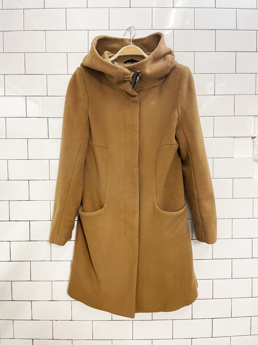 babaton pearce cashmere - wool hooded coat - good market thrift store