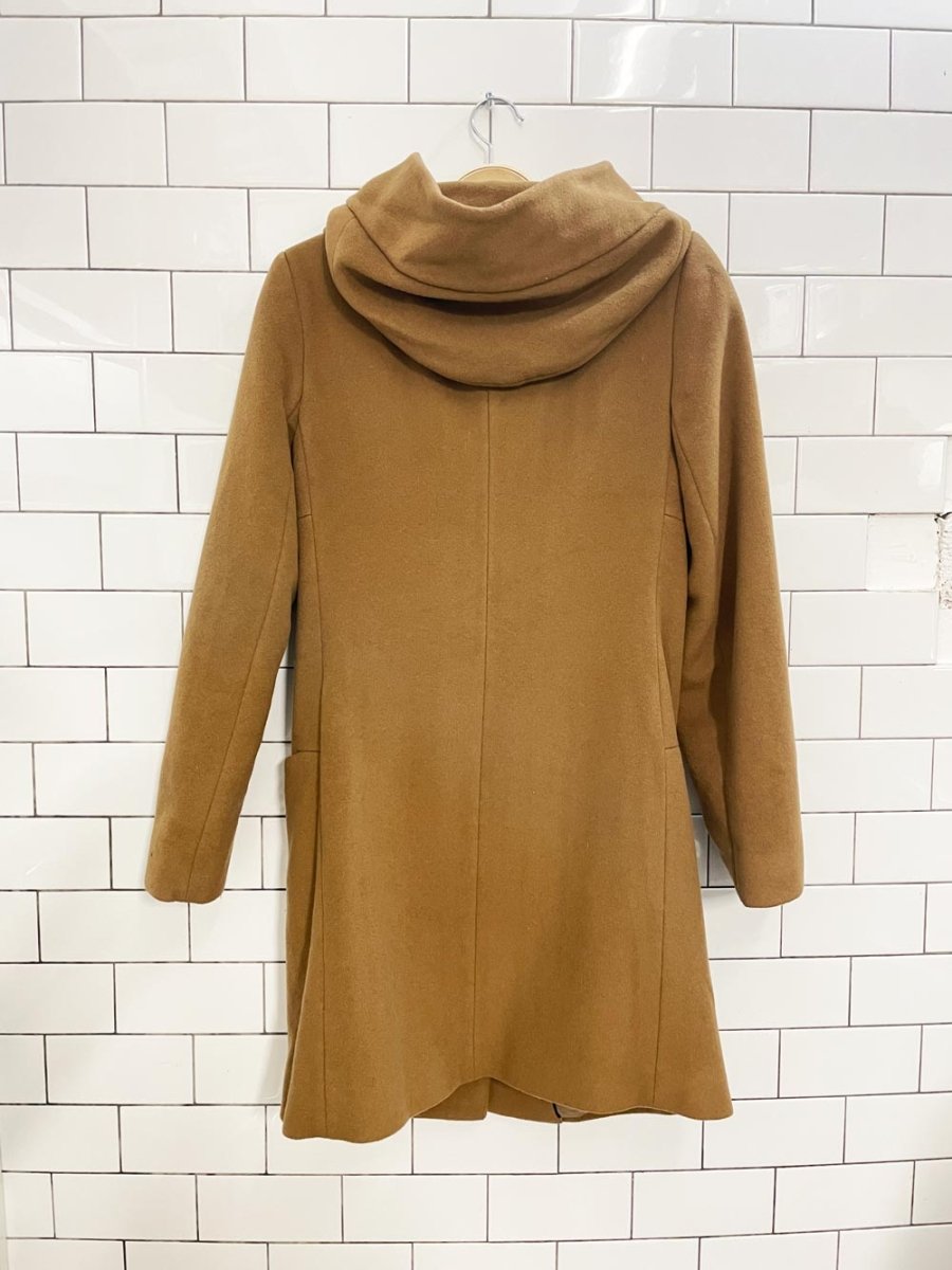 babaton pearce cashmere - wool hooded coat - good market thrift store