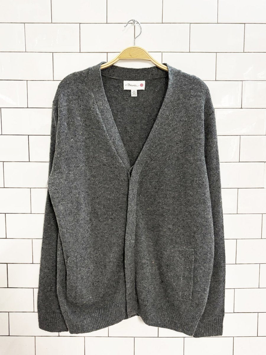 phillip lim + target wool - blend cardigan - good market thrift store