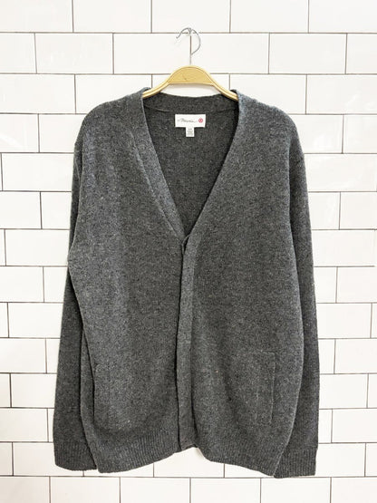 phillip lim + target wool - blend cardigan - good market thrift store