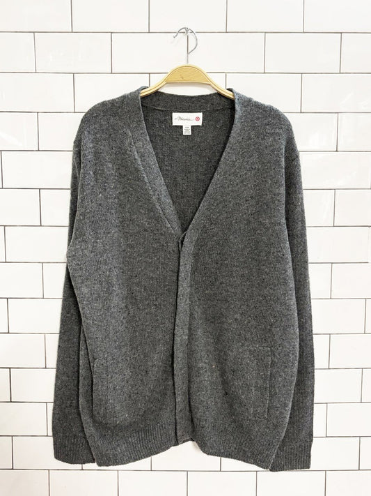 phillip lim + target wool - blend cardigan - good market thrift store