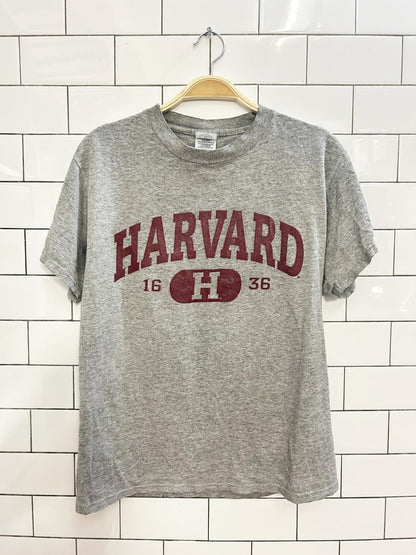 vintage 00s harvard graphic tee - good market thrift store