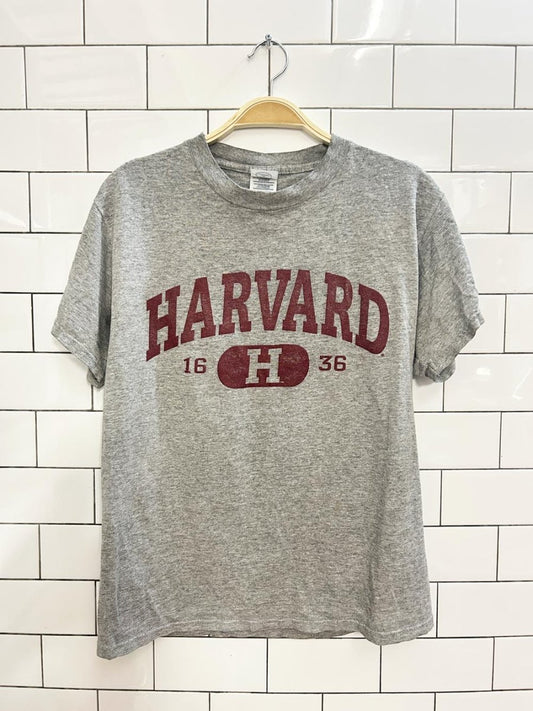 vintage 00s harvard graphic tee - good market thrift store