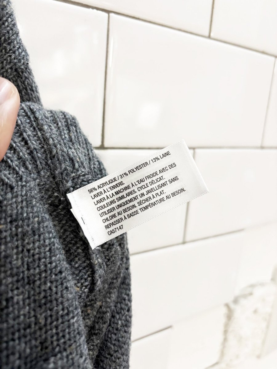 phillip lim + target wool - blend cardigan - good market thrift store