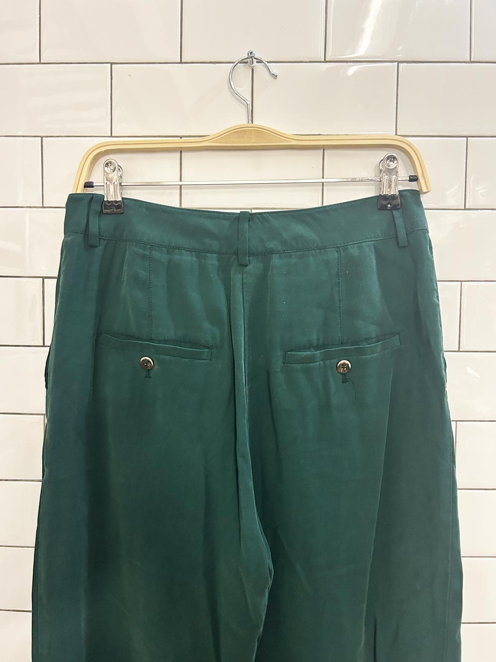 mango suit pleated trouser - good market thrift store