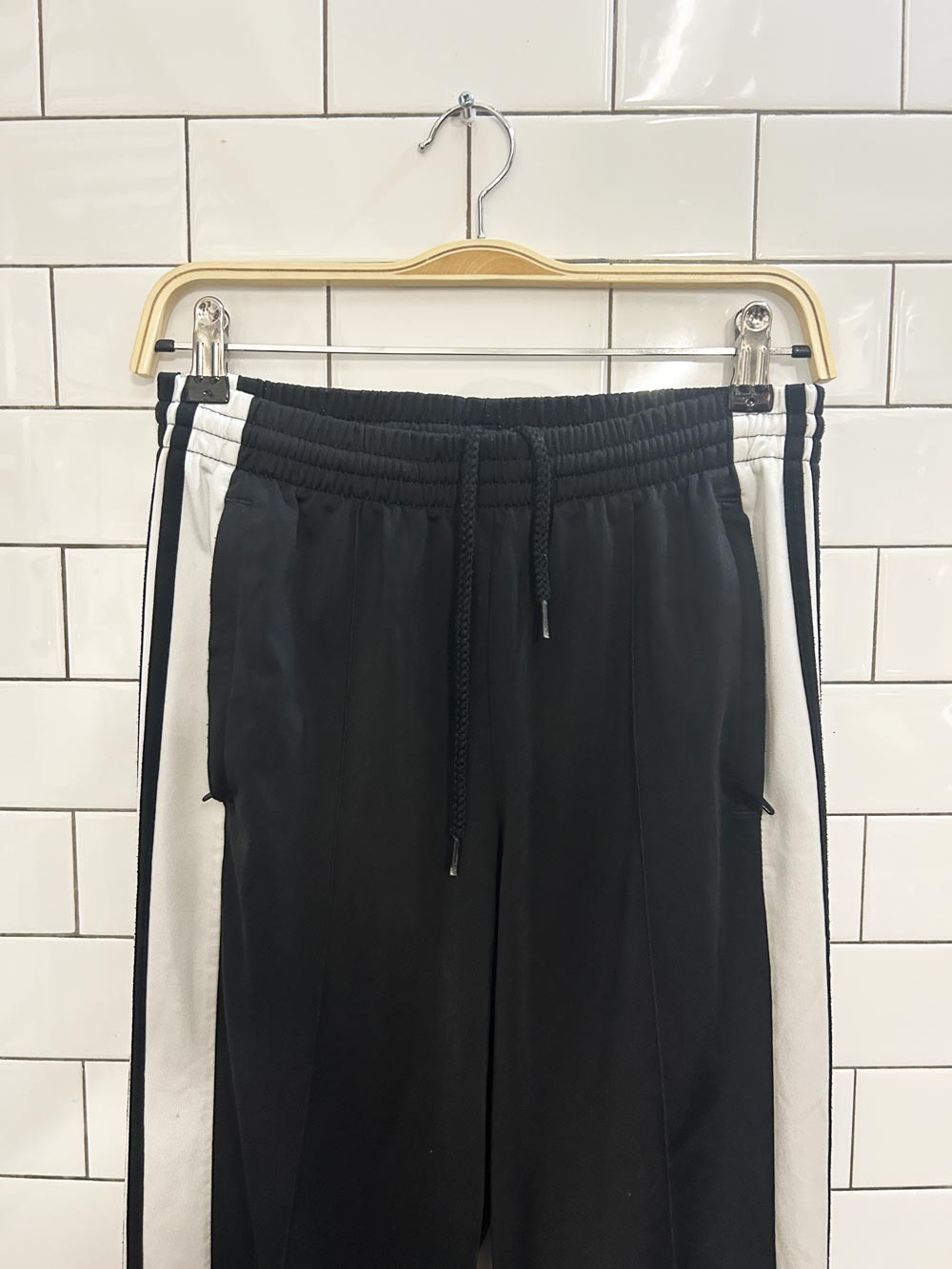 adidas tear away track pants - good market thrift store