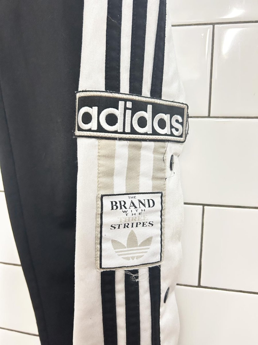 adidas tear away track pants - good market thrift store