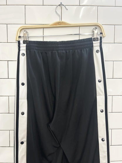 adidas tear away track pants - good market thrift store