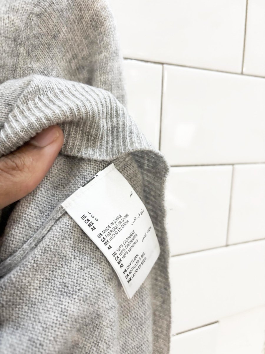 hudsons bay 100% cashmere knit sweater - good market thrift store