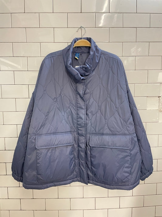 old navy packable quilted jacket - good market thrift store